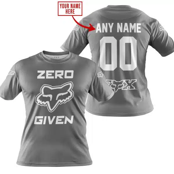 Zero Fox Given  -  Limited Edition  -  Fox Racing  -  Grey - Image 4