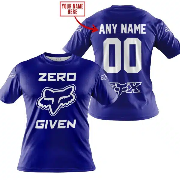 Zero Fox Given  -  Limited Edition  -  Fox Racing  -  Navy - Image 4