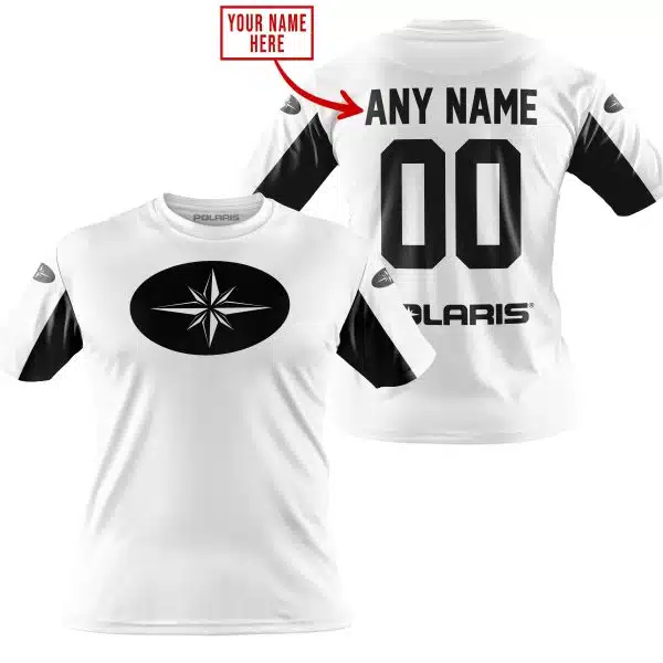 Custom Name Racing - Limited Edition - Polaris - White V2 - Image 4