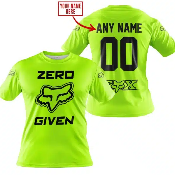Zero Fox Given  -  Limited Edition  -  Fox Racing  -  Neon - Image 3