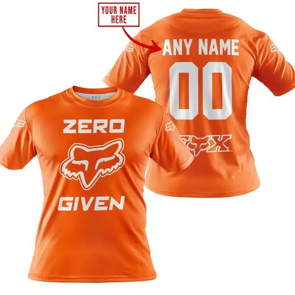 Zero Fox Given  -  Limited Edition  -  Fox Racing  -  Orange - Image 4