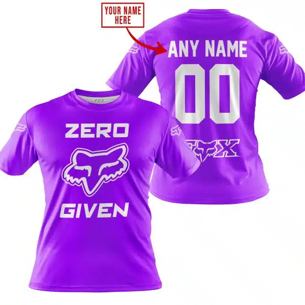 Zero Fox Given  -  Limited Edition  -  Fox Racing  -  Purple - Image 3