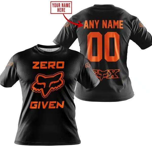 Zero Fox Given  -  Limited Edition  -  Fox Racing  -  Orange V1 - Image 4