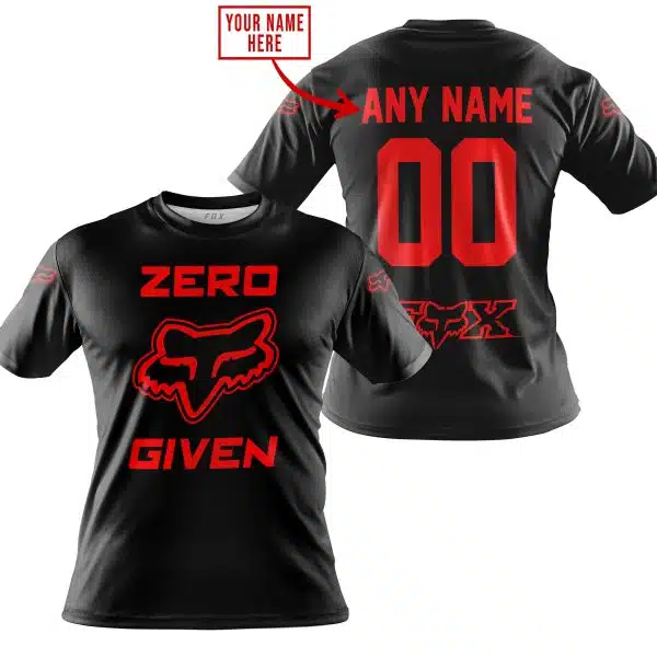 Zero Fox Given  -  Limited Edition  -  Fox Racing  -  Red V1 - Image 4