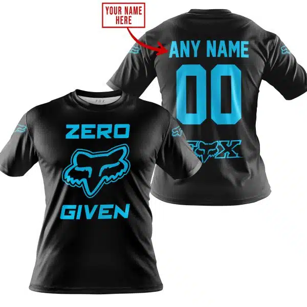 Zero Fox Given  -  Limited Edition  -  Fox Racing  -  Sky Blue V1 - Image 4