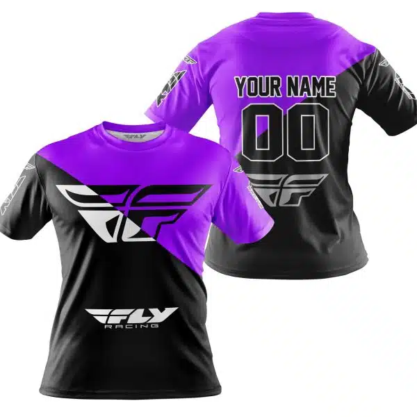 Premium Gift - Custom Name - Fly Racing - Purple - Image 3