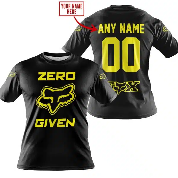 Zero Fox Given  -  Limited Edition  -  Fox Racing  -  Yellow V1 - Image 4