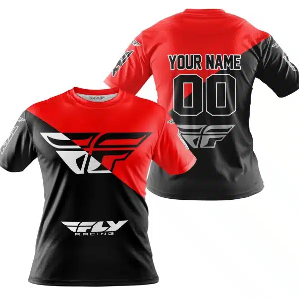 Premium Gift - Custom Name - Fly Racing - Red - Image 3