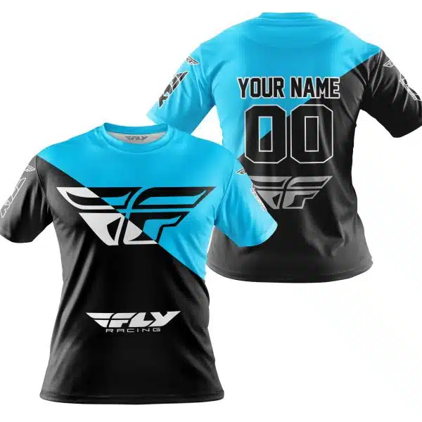 Premium Gift - Custom Name - Fly Racing - Sky Blue - Image 4