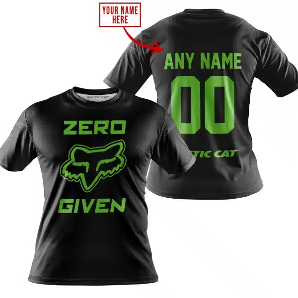 Zero Fox Given – Limited Edition – Arctic Cat – Black V1 - Image 3
