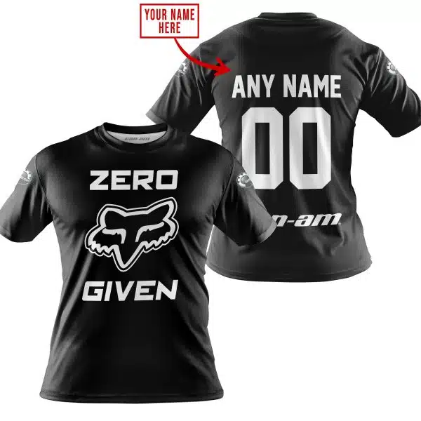 Zero Fox Given – Limited Edition – Can Am – Black V1 - Image 3