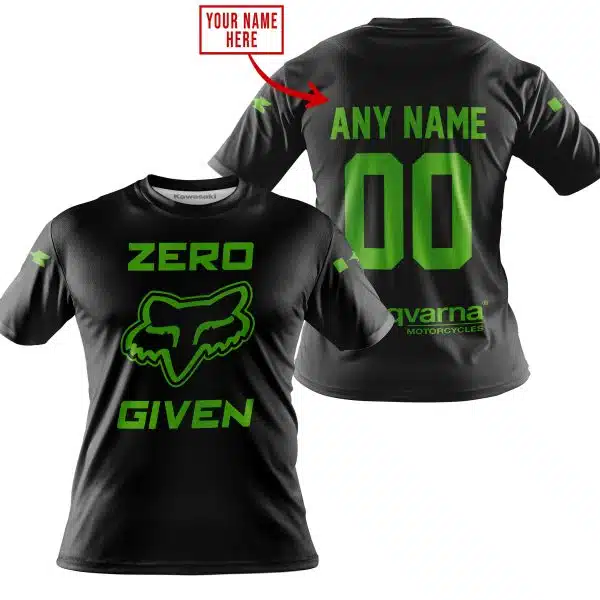 Zero Fox Given – Limited Edition – Kawasaki – Black V1 - Image 3