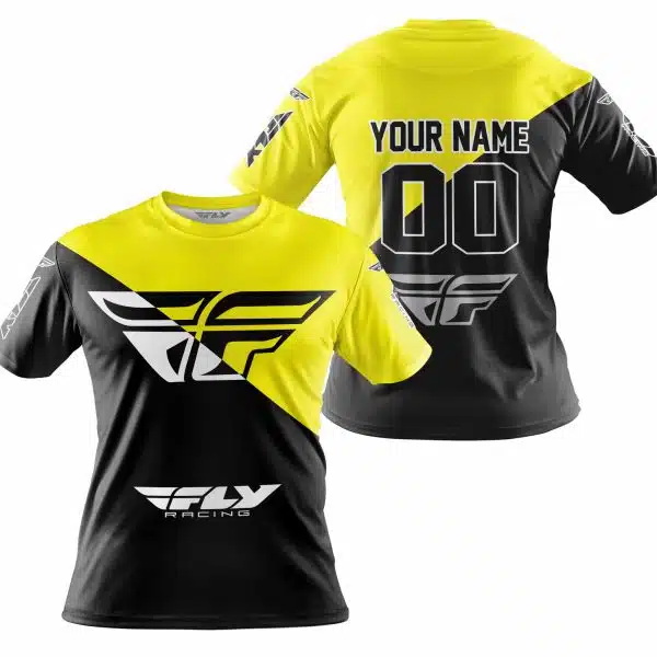 Premium Gift - Custom Name - Fly Racing - Yellow - Image 3