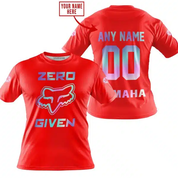 Zero Fox Given – Limited Edition – Yamaha – Black Red - Image 3