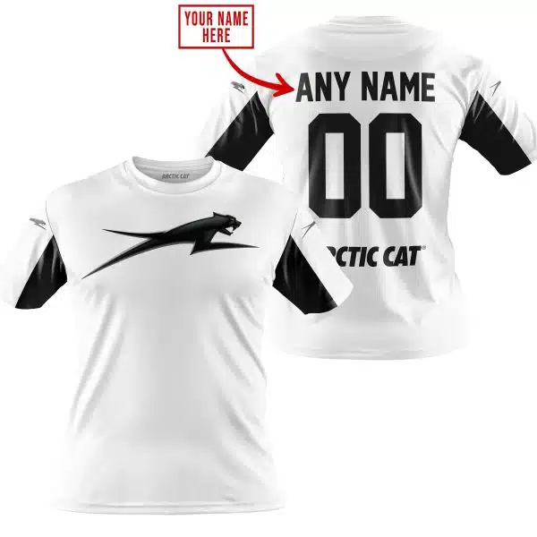 Custom Name Racing - Limited Edition - Arctic Cat - White V2 - Image 4