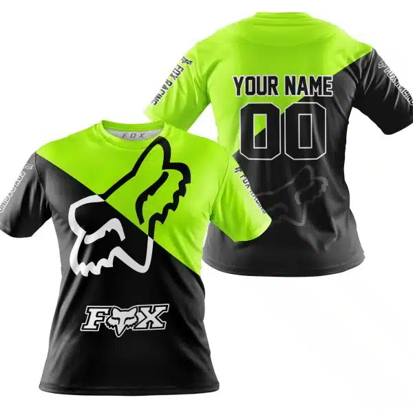 Premium Gift - Custom Name - Fox Racing - Neon - Image 3