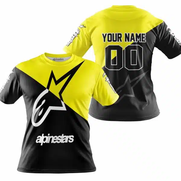 Premium Gift - Custom Name - Alpinestars - Yellow - Image 3