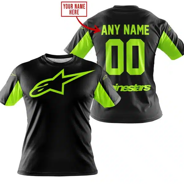Custom Name Racing - Limited Edition - Alpinestars - Neon - Image 4