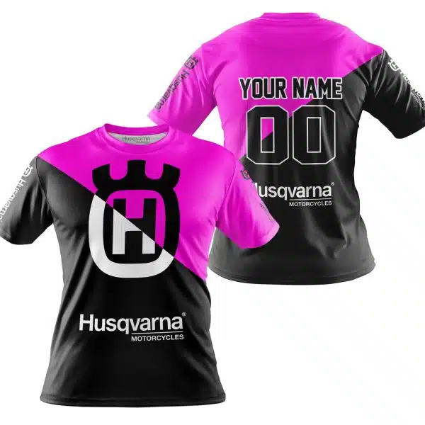 Premium Gift - Custom Name - Husqvarna - Pink - Image 3