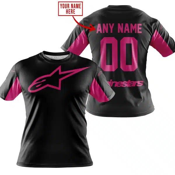 Custom Name Racing - Limited Edition - Alpinestars - Pink 1 - Image 4