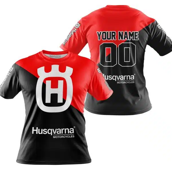 Premium Gift - Custom Name - Husqvarna - Red - Image 3
