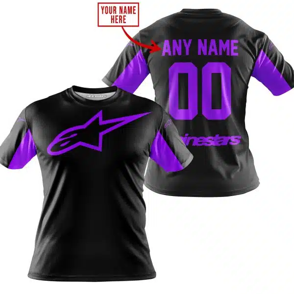 Custom Name Racing - Limited Edition - Alpinestars - Purple - Image 4