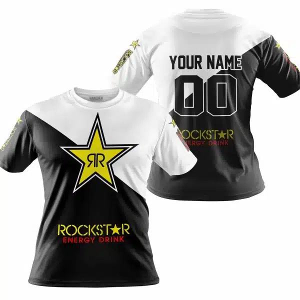 Premium Gift - Custom Name - Rockstar Energy - White - Image 3