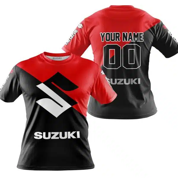 Premium Gift - Custom Name - Suzuki - Red - Image 3