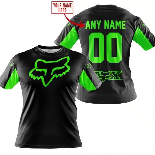 Custom Name Racing - Limited Edition - Fox Racing - Green - Image 3