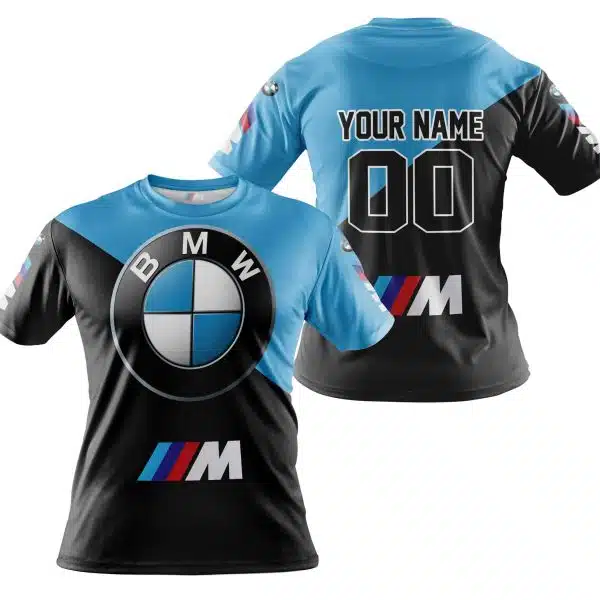 Premium Gift - Custom Name - Bmw - Sky Blue - Image 3