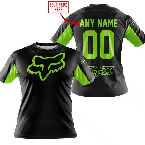 Custom Name Racing - Limited Edition - Fox Racing - Green 1 - Image 4