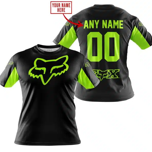 Custom Name Racing - Limited Edition - Fox Racing - Neon - Image 4