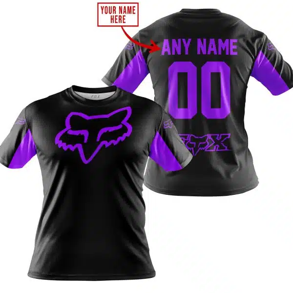 Custom Name Racing - Limited Edition - Fox Racing - Purple - Image 4