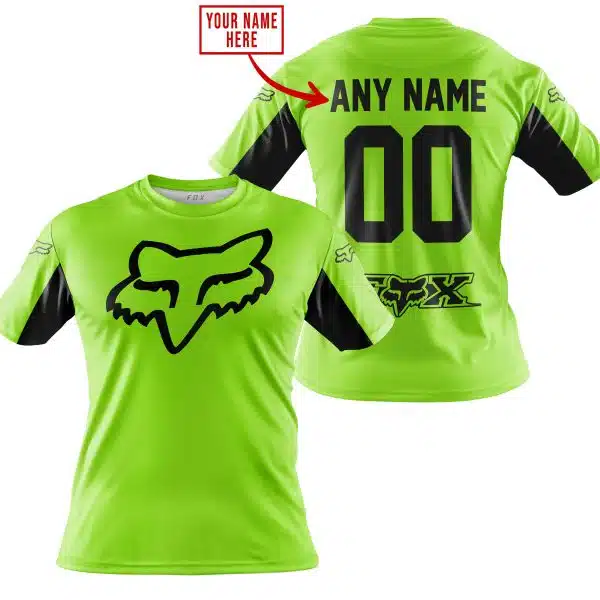 Custom Name Racing - Limited Edition - Fox Racing V2 - Green 1 - Image 4