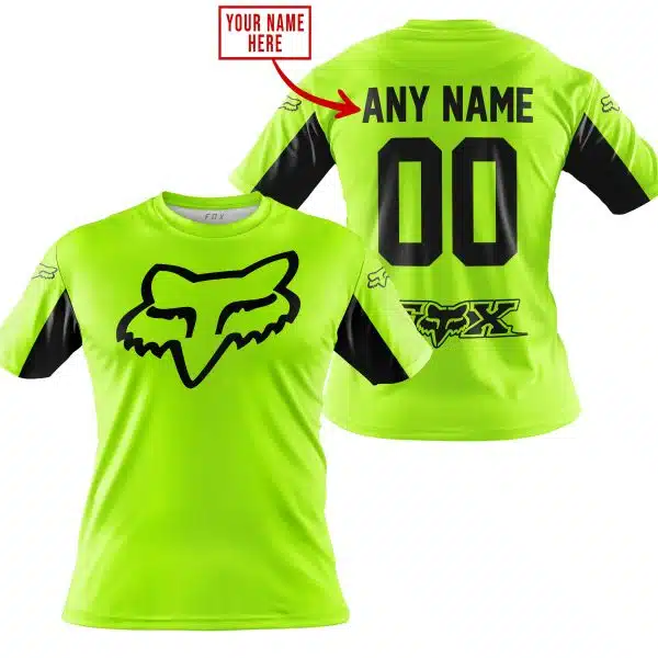 Custom Name Racing - Limited Edition - Fox Racing V2 - Neon - Image 4