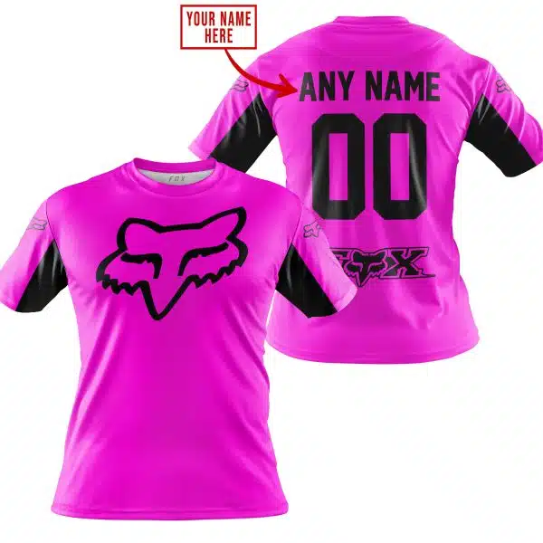 Custom Name Racing - Limited Edition - Fox Racing V2 - Pink - Image 3