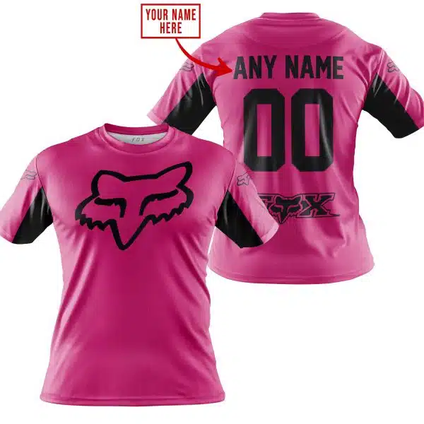 Custom Name Racing - Limited Edition - Fox Racing V2 - Pink 1 - Image 4