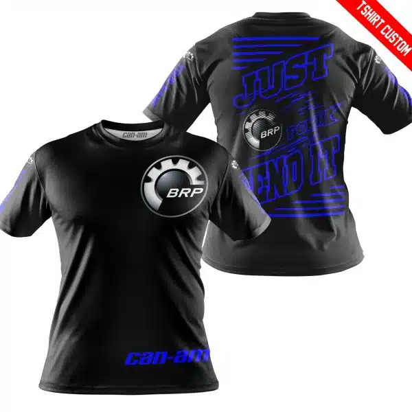 Premium Just Fckn Gonna Send It - Custom Name - Can Am - Blue Black - Image 8