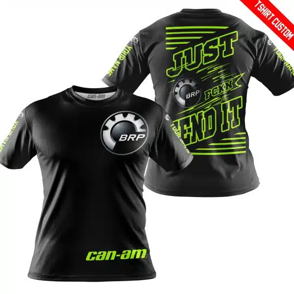Premium Just Fckn Gonna Send It - Custom Name - Can Am - Neon Black - Image 8