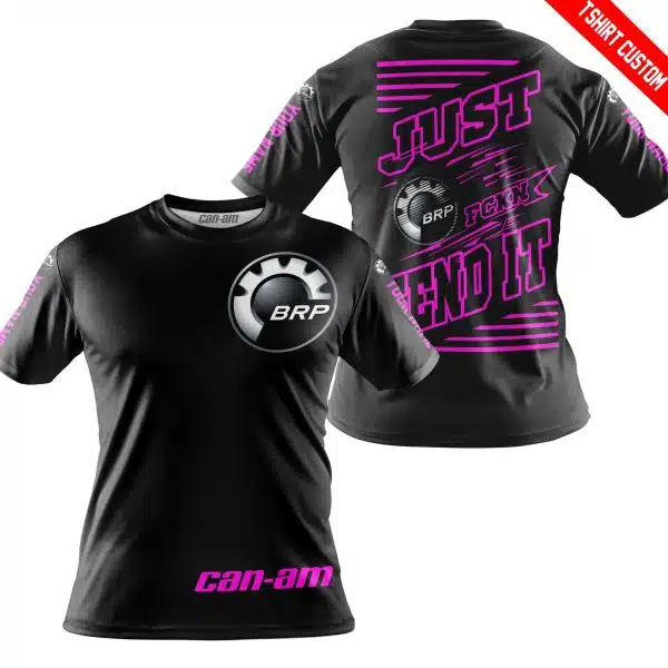 Premium Just Fckn Gonna Send It - Custom Name - Can Am - Pink Black - Image 8