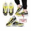 Premium Mx Sneakers - Custom Name - Fox Racing  - Yellow White