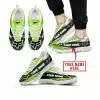 Premium Mx Sneakers - Custom Name - Fox Racing  - Green 1 - White