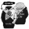 Too Fast To Live Too Young To Die - 3d All Over Printed - Troy Lee Designs