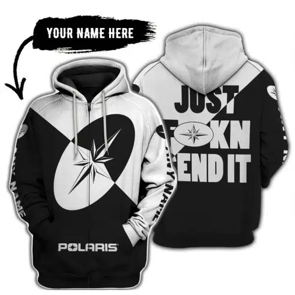Just Fkcn Send It - 3d All Over Printed - Polaris White - Image 2