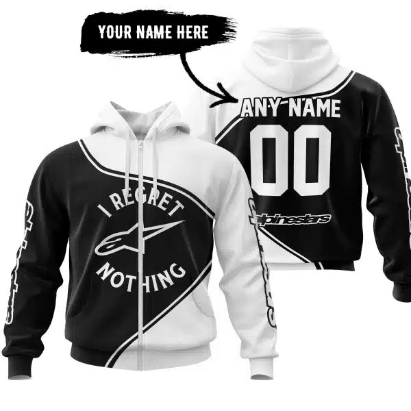 I Regret Alpinestars Nothing – White - Image 2