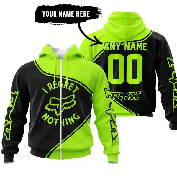 I Regret Fox Racing Nothing – Neon - Image 2