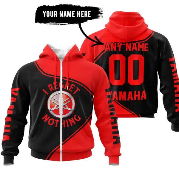 I Regret Yamaha Nothing – Red - Image 2