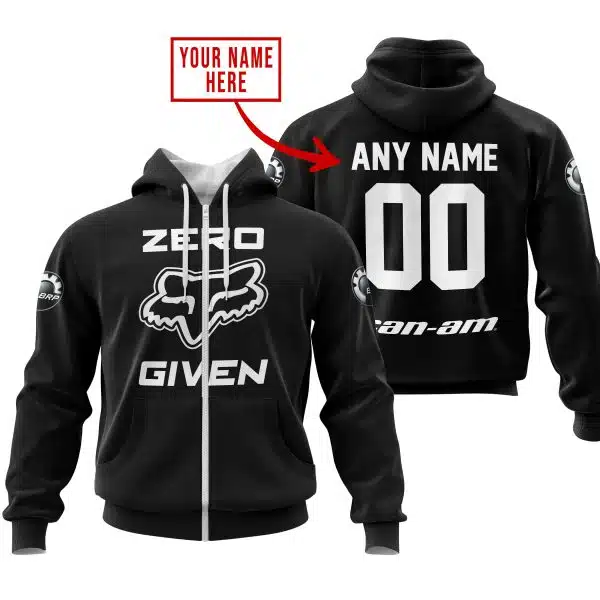 Zero Fox Given – Limited Edition – Can Am – Black V1 - Image 2