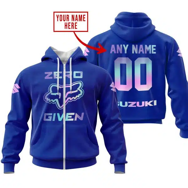 Zero Fox Given – Limited Edition – Suzuki – Blue - Image 2