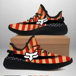 Fx Us Flag Replica Black Sole YEEZY VKL111